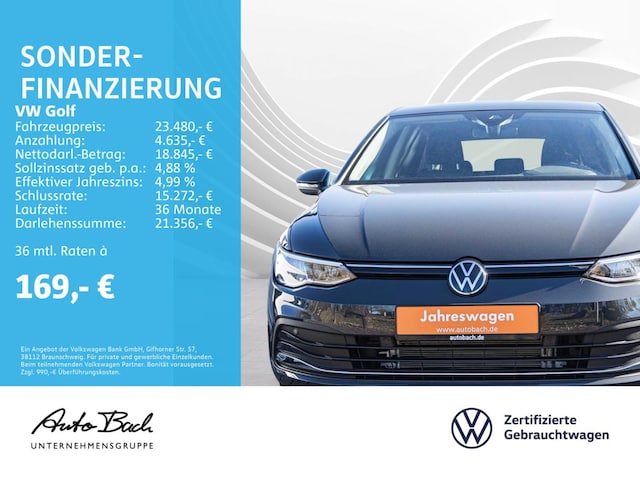 Volkswagen Golf 1.0 TSI Golf VIII