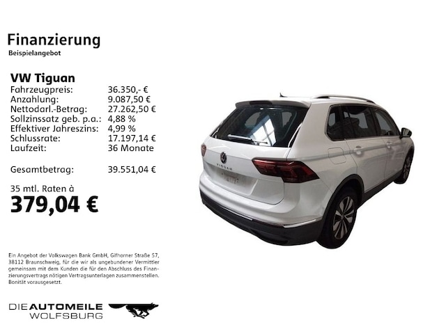 Volkswagen Tiguan 2.0 TDI DSG Move