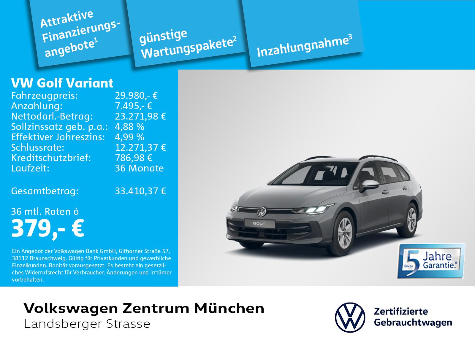Volkswagen Golf 1.5 eTSI Golf VIII Life Variant