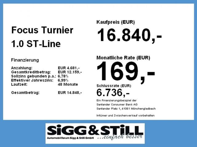 Ford Focus ST Line Wagon