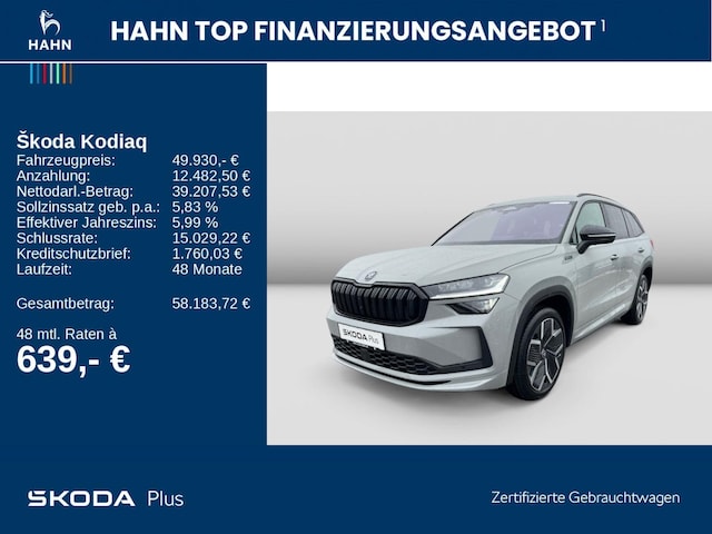Skoda Kodiaq 2.0 TDI 4x4 Sportline