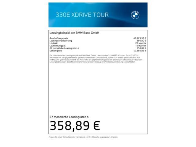 BMW 330 330e M-Sport xDrive