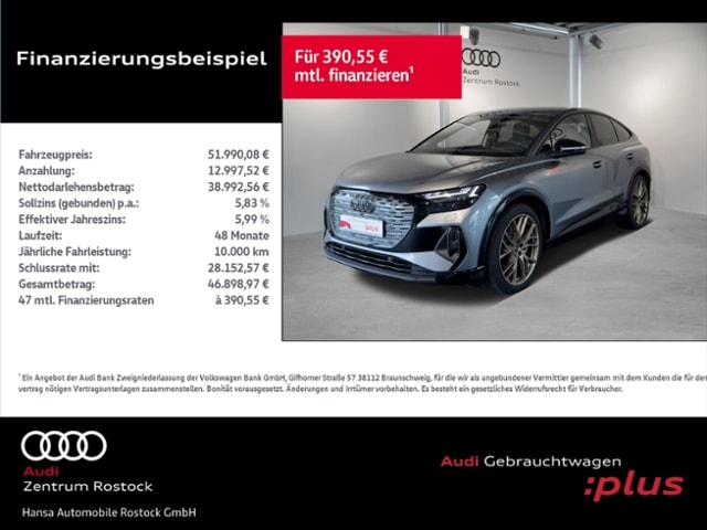 Audi Q4 e-tron 50 Quattro Sportback