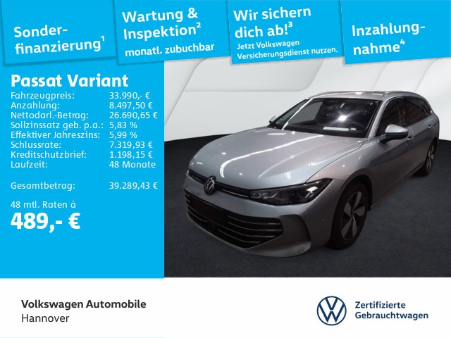 Volkswagen Passat 1.5 eTSI Business DSG Variant