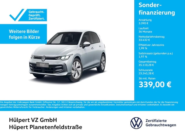 Volkswagen Golf Golf VIII Life eHybrid