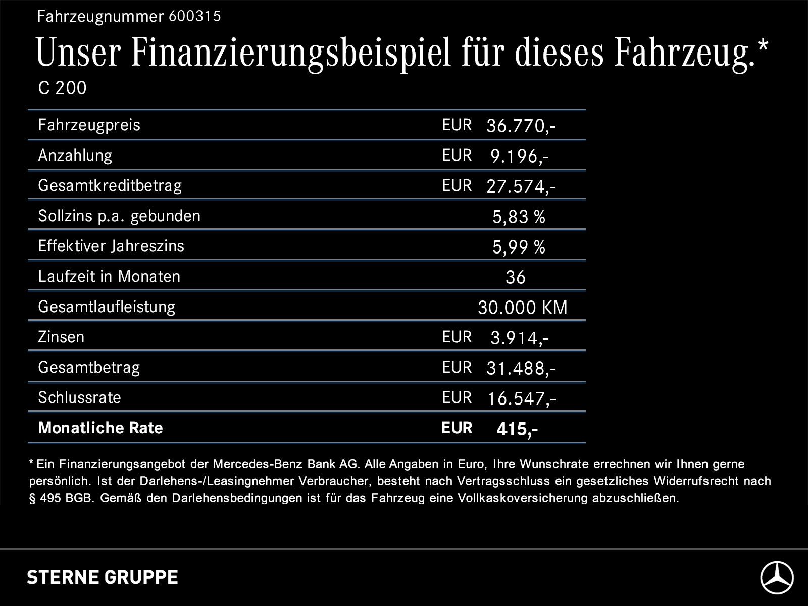 Mercedes-Benz C 200 AVANTGARDE Estate