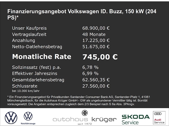 Volkswagen ID.Buzz 150 kW Pro