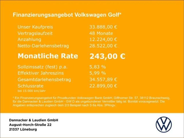 Volkswagen Golf DSG Golf VIII Style