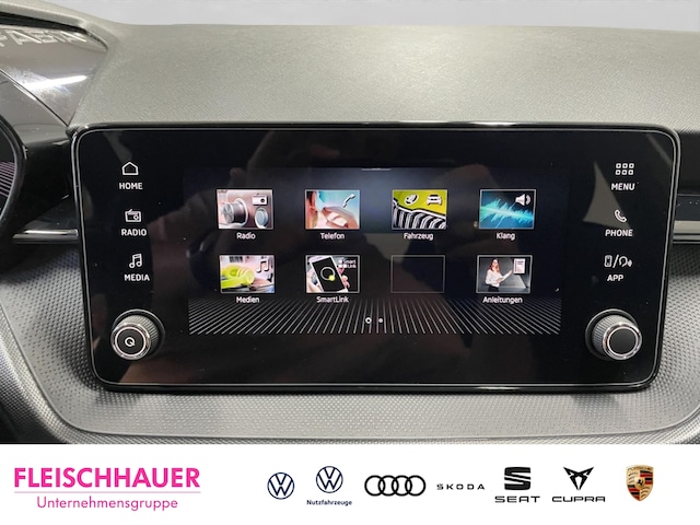 Skoda Fabia 1.0 Essence Apple CarPlay Tel.-Vorb. LED Klima SHZ DAB USB Lichtsensor