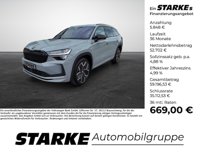 Skoda Kodiaq 2.0 TDI 4x4 Sportline