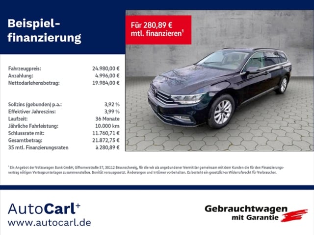 Volkswagen Passat 2.0 TDI DSG Variant