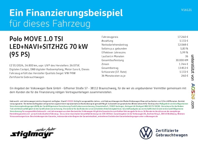 Volkswagen Polo 1.0 TSI Move