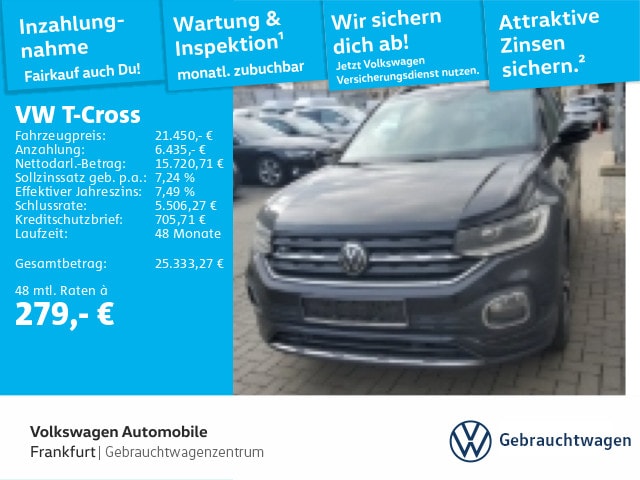 Volkswagen T-Cross 1.0 TSI DSG Style