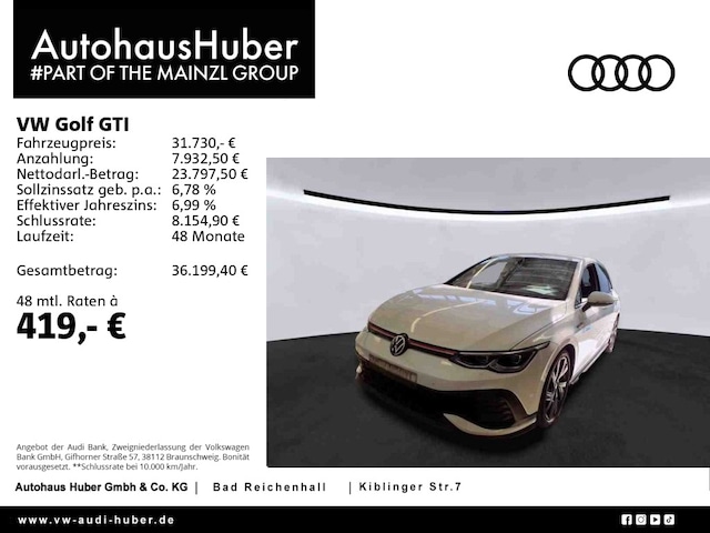 Volkswagen Golf 2.0 TSI DSG GTI