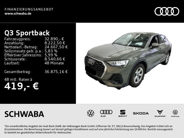 Audi Q3 35 TDI S-Tronic Sportback