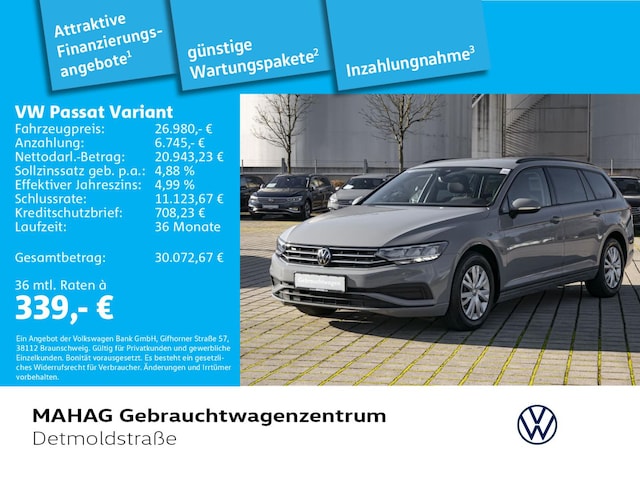 Volkswagen Passat 1.5 TSI DSG Variant