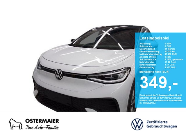 Volkswagen ID.5 286PS NP.70T AHK.PANO.HEAD-UP.AREA-VIEW.20 5JG.ACC