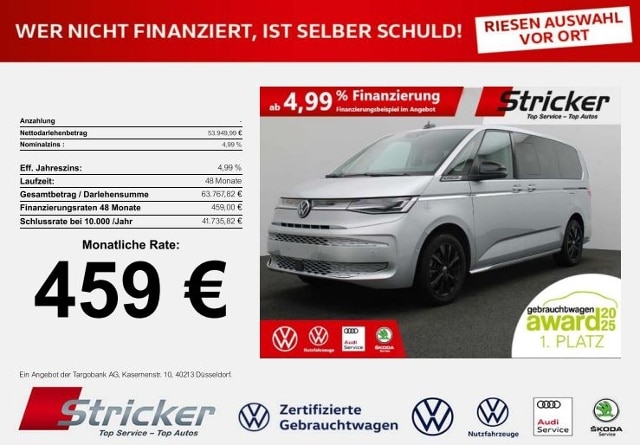 Volkswagen Multivan 2.0 TDI IQ.Drive Lang T7
