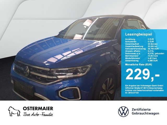 Volkswagen T-Roc 1.0 TSI Cabriolet