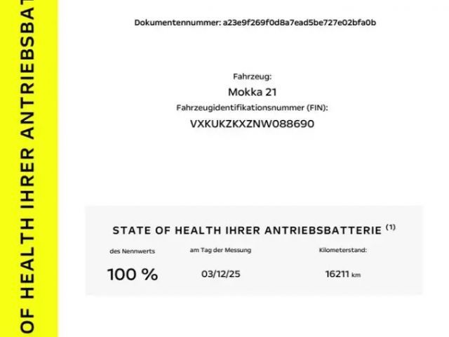 Opel Mokka Edition Mokka-e