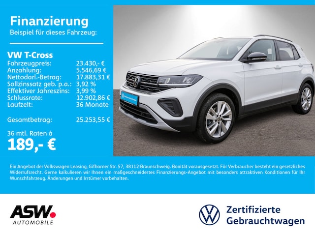 Volkswagen T-Cross T-Cross Goal 1,0 TSI LED NAVI ACC PDC SHZ