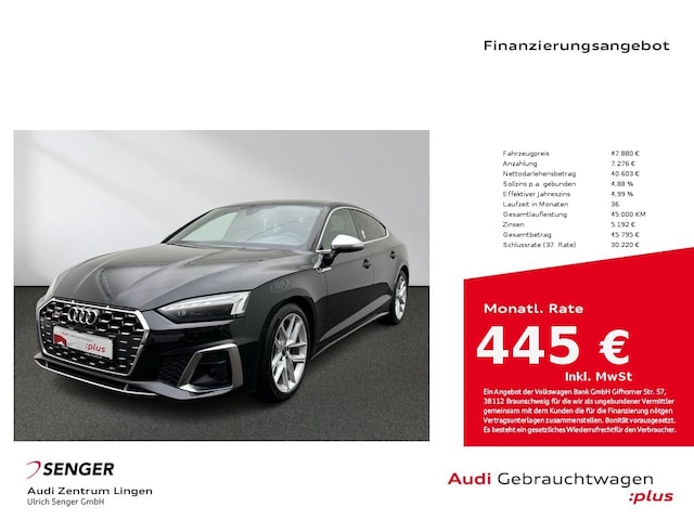 Audi S5 Quattro Sportback