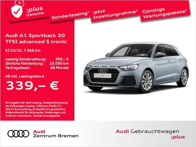 Audi A1 30 TFSI S-Tronic Sportback