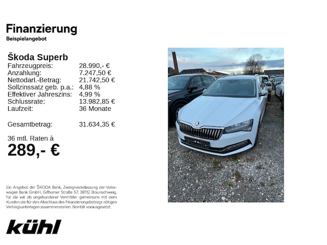 Skoda Superb 1.5 TSI Combi Style Style