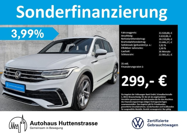Volkswagen Tiguan 1.5 TSI DSG R-Line