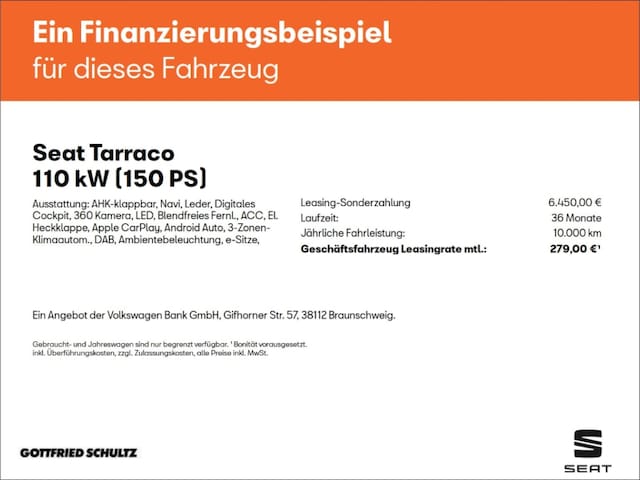 Seat Tarraco DSG Xcellence e-Hybrid