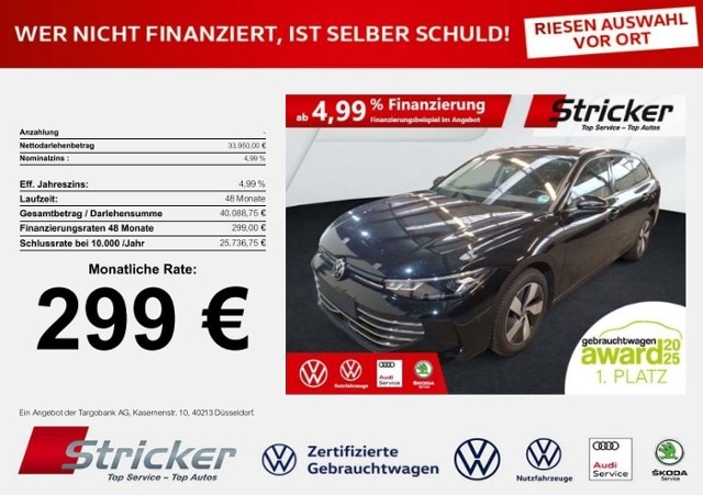 Volkswagen Passat 2.0 TDI DSG Variant