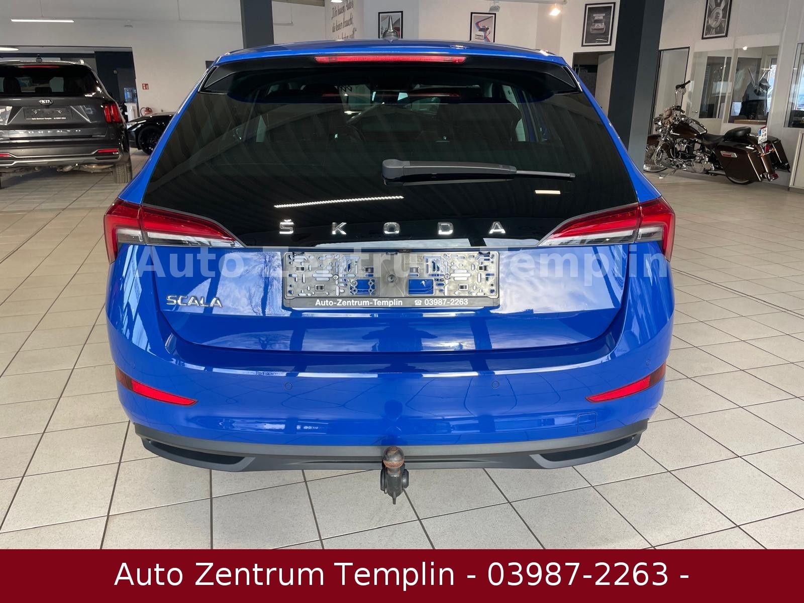 Skoda Scala -1.Hand-LED-Kamera-AHK-TÜV-Service-Garantie