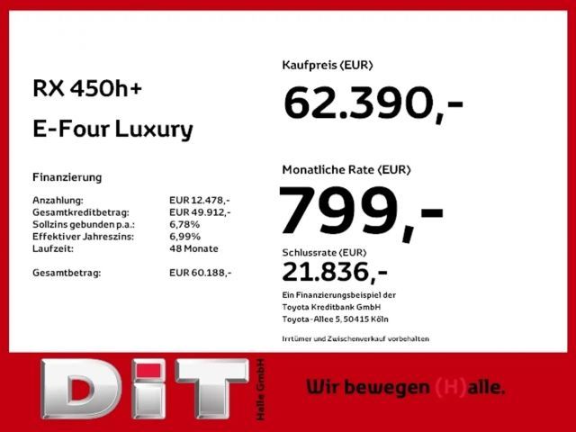Lexus RX-Serie 450h Luxury Line