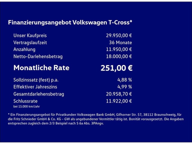 Volkswagen T-Cross 1.5 TSI R-Line