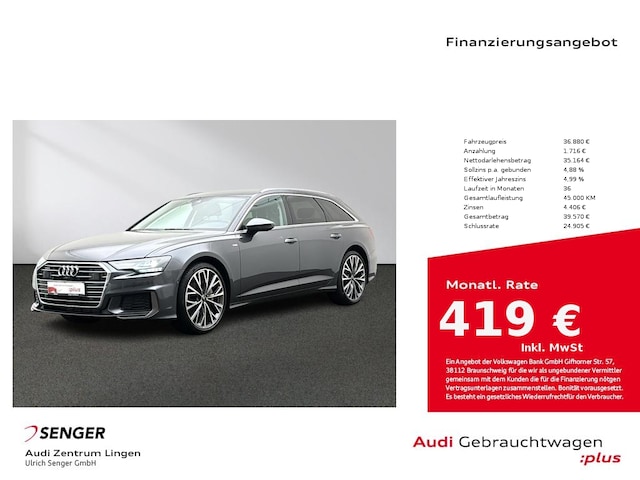 Audi A6 45 TFSI Avant Quattro S-Tronic