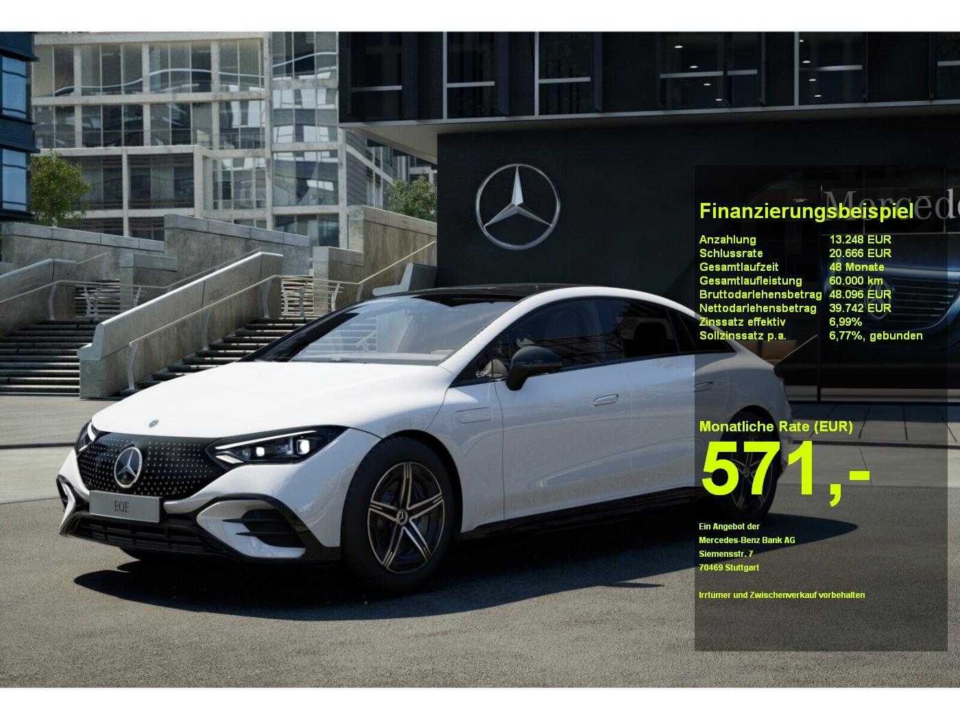 Mercedes-Benz EQE 300 AMG Line Sedan