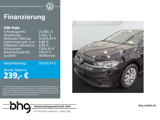 Volkswagen Polo 1.0 TSI IQ.Drive Life