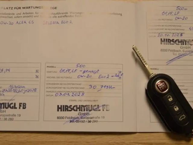 Fiat 500C Cabrio FireFly 70