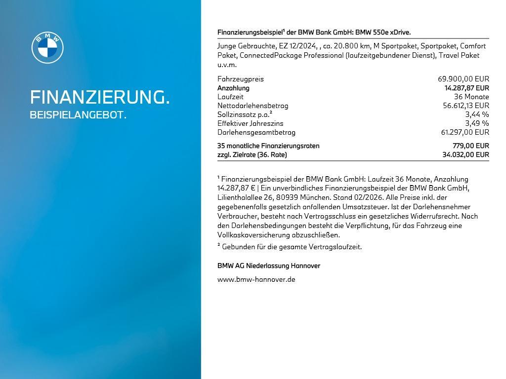 BMW 550 Sedan xDrive