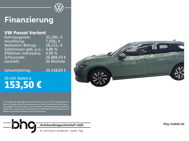 Volkswagen Passat Business DSG Variant