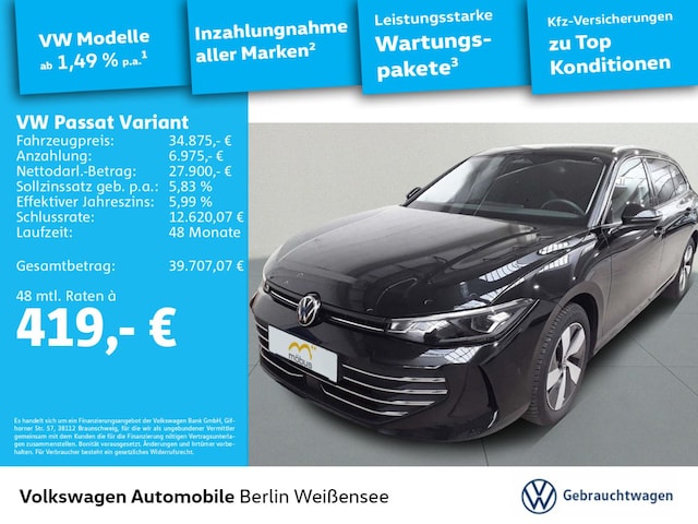 Volkswagen Passat 1.5 eTSI Business DSG Variant