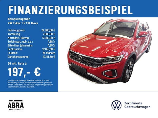 Volkswagen T-Roc 1.5 TSI Move