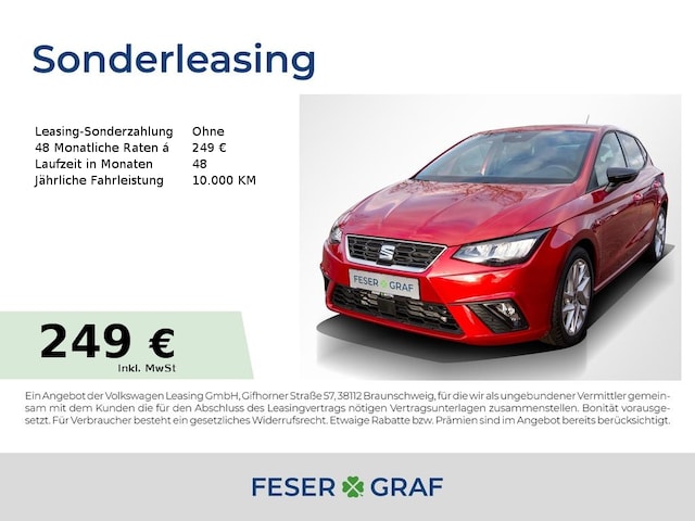 Seat Ibiza 1.0 TSI DSG FR-lijn