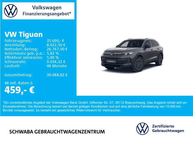Volkswagen Tiguan 1.5 eTSI DSG