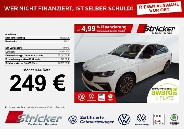 Skoda Scala 1.5 TSI Tour