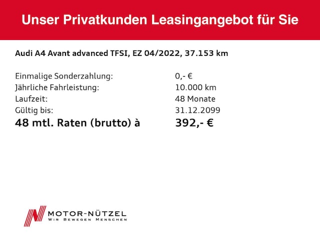 Audi A4 40 TFSI Avant S-Tronic