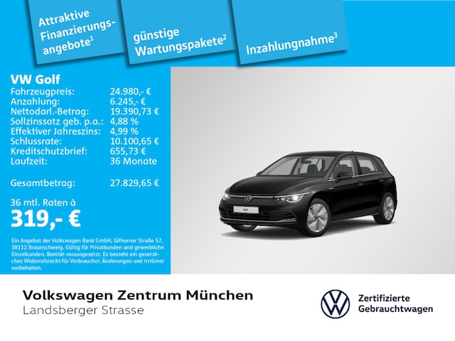 Volkswagen Golf 1.5 TSI Golf VIII Style