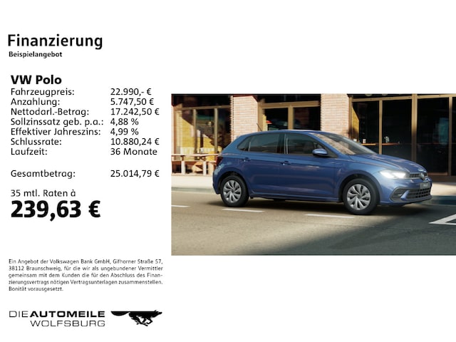 Volkswagen Polo 1.0 TSI Life