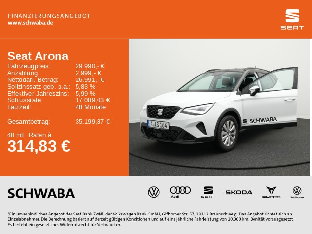 Seat Arona 1.0 TSI DSG