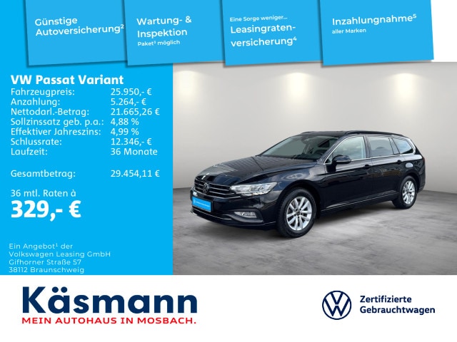 Volkswagen Passat 2.0 TDI Business Variant